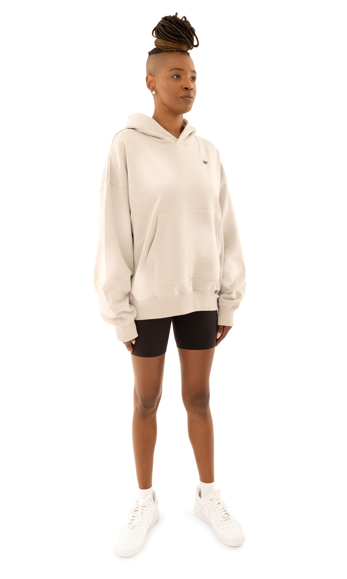 Grey 'Iconic BEE' Hoodie