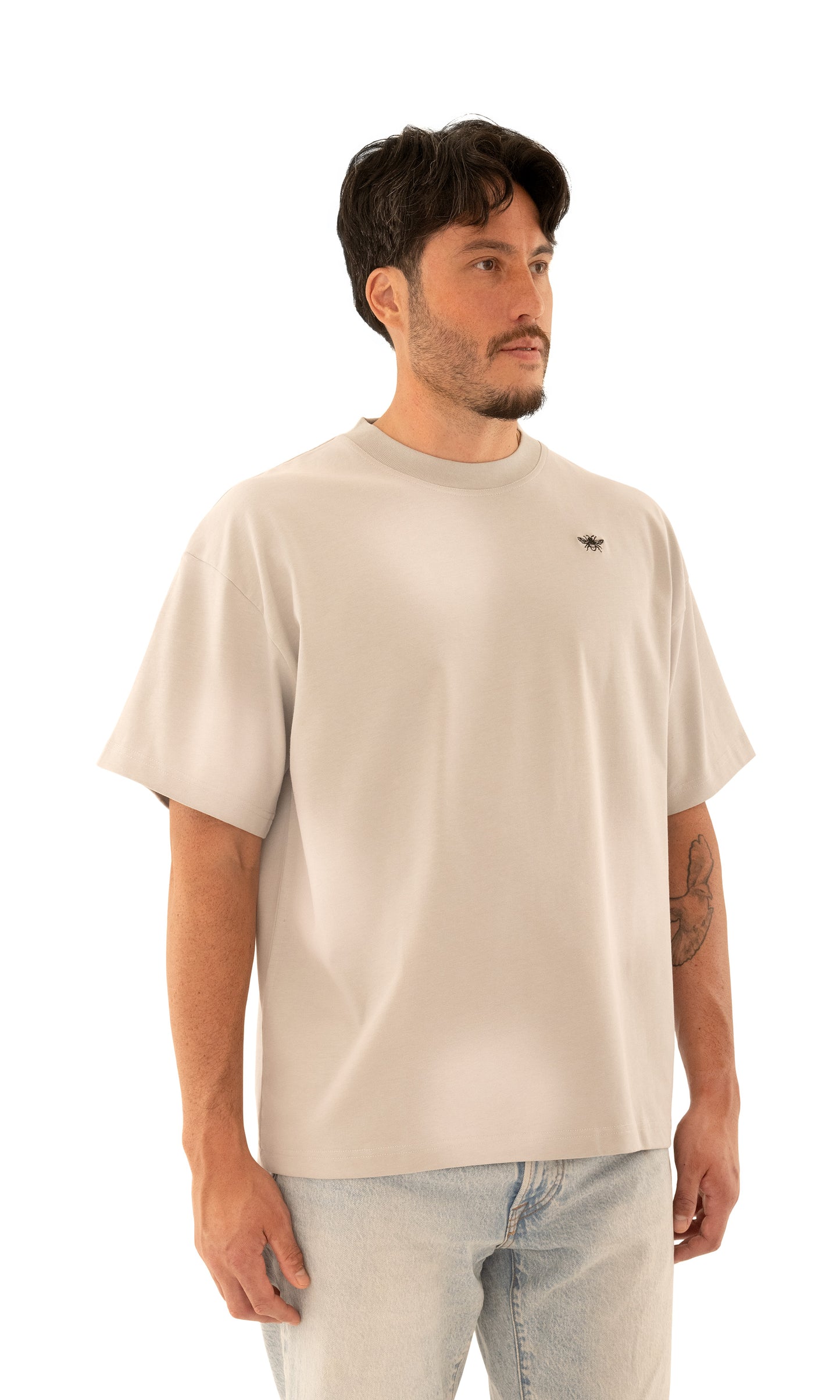 Grey 'Iconic BEE' TEE