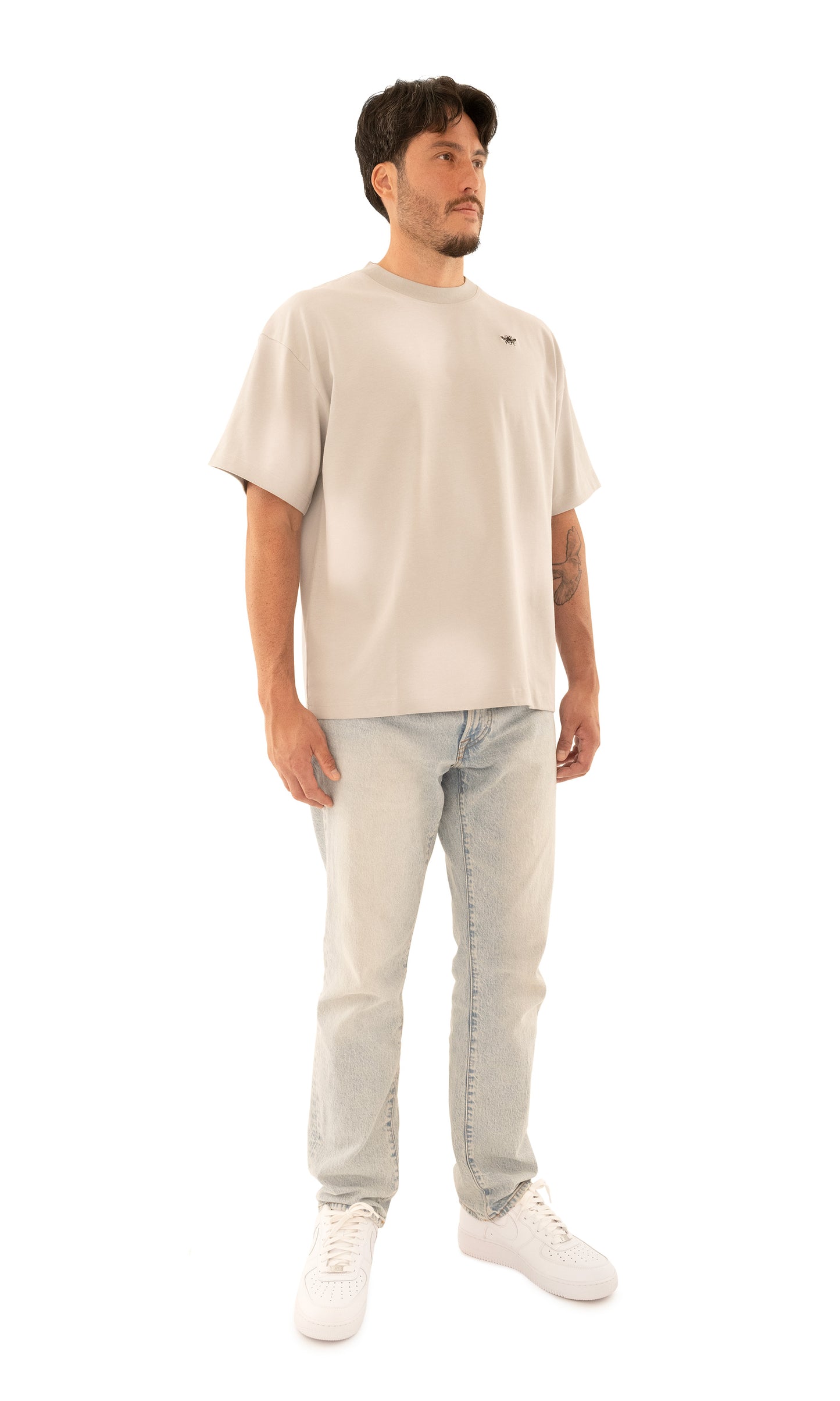 Grey 'Iconic BEE' TEE