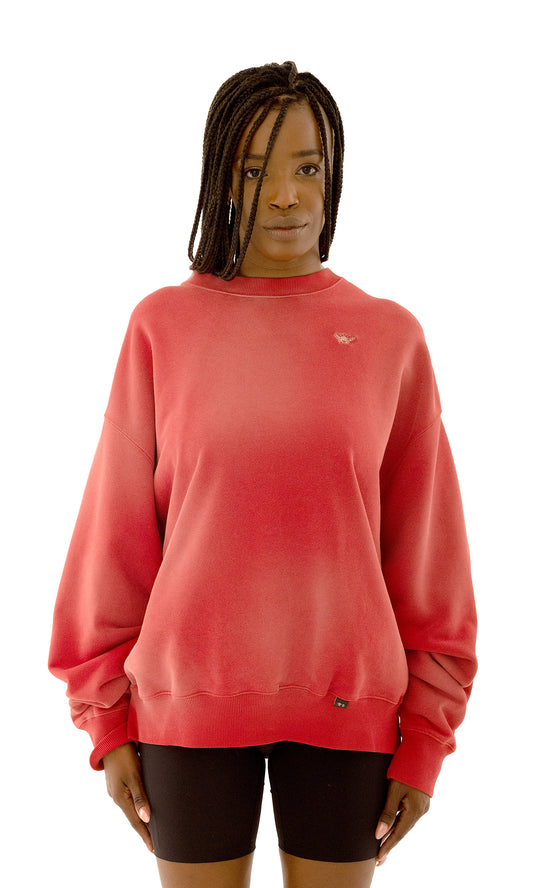Red 'Iconic BEE' Sweatshirt
