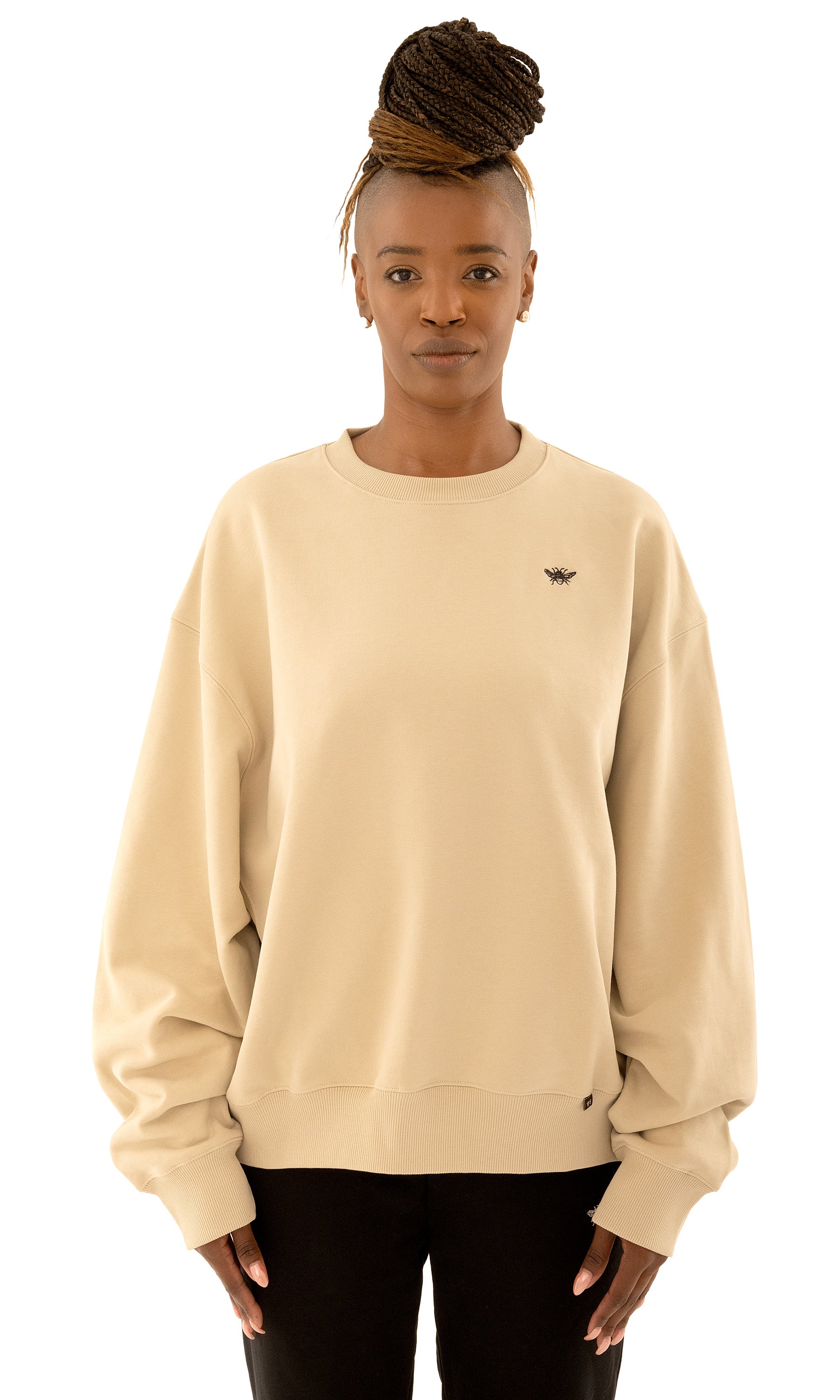 Earth Iconic Crewneck – 400GSM Organic Cotton – ShopBEE
