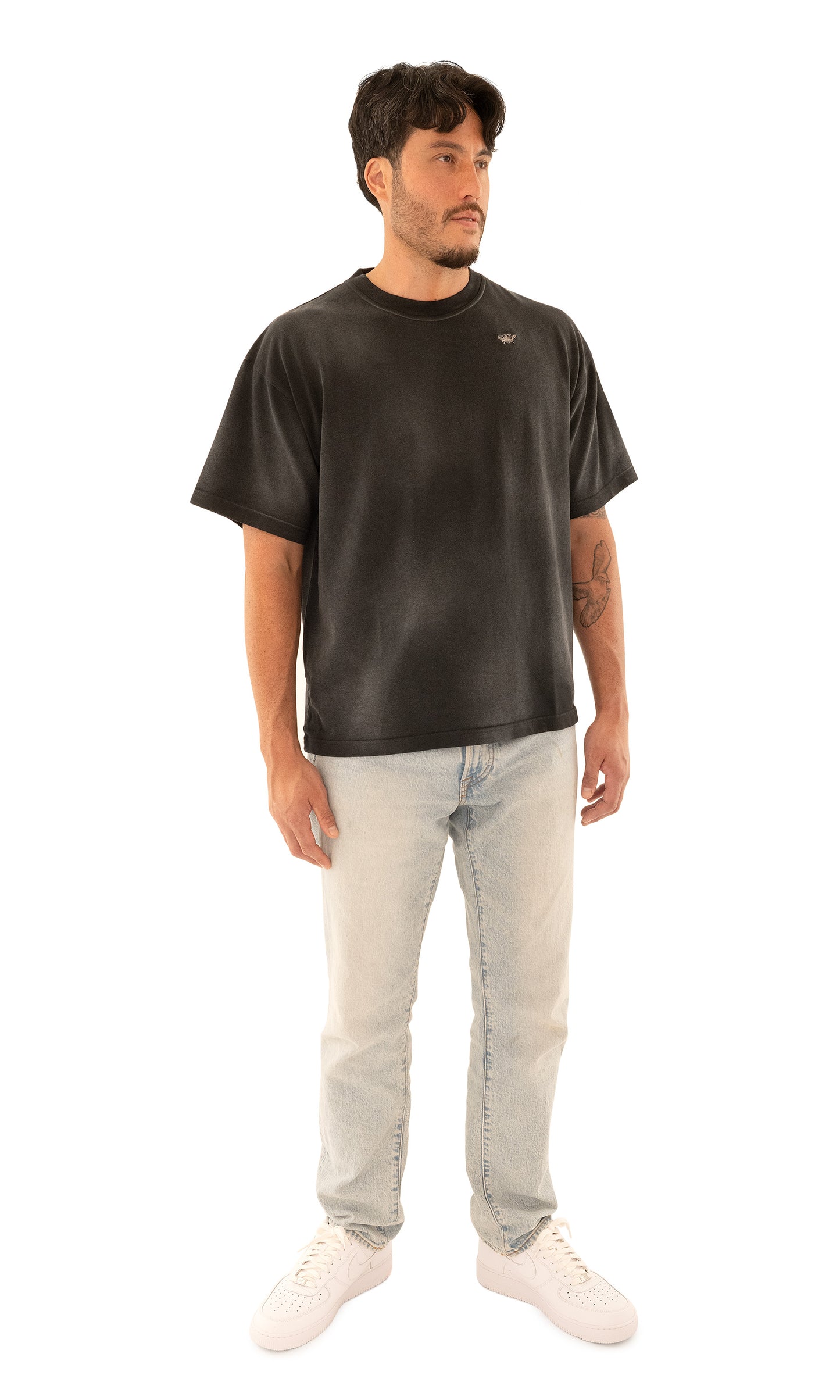 Charcoal 'Iconic BEE' TEE